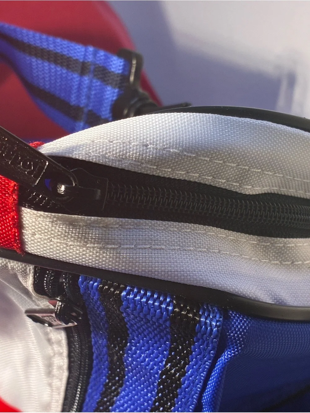 Vintage Kodak Olympic Sponsor Duffel Bag NOS Red White Blue Travel Gym Bag